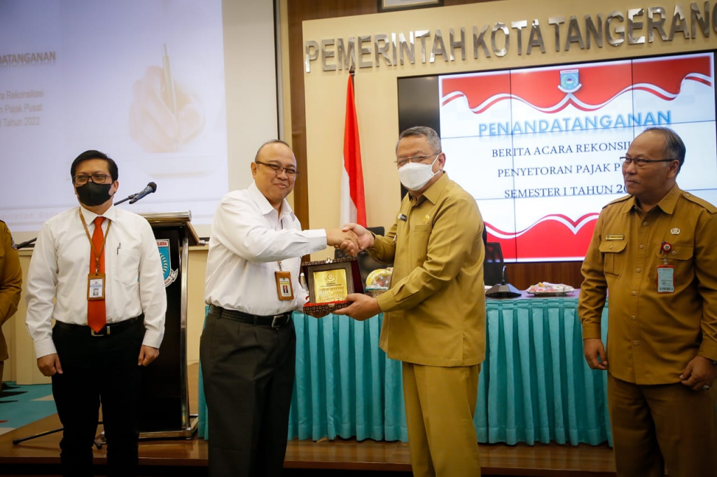 Pemkot Tangsel Setor Pajak Pusat Semester 1 Sebesar 36, 8 Miliar Rupiah