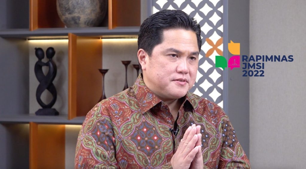 Erick Thohir: Media Siber Harus Ikut Jaga Demokrasi