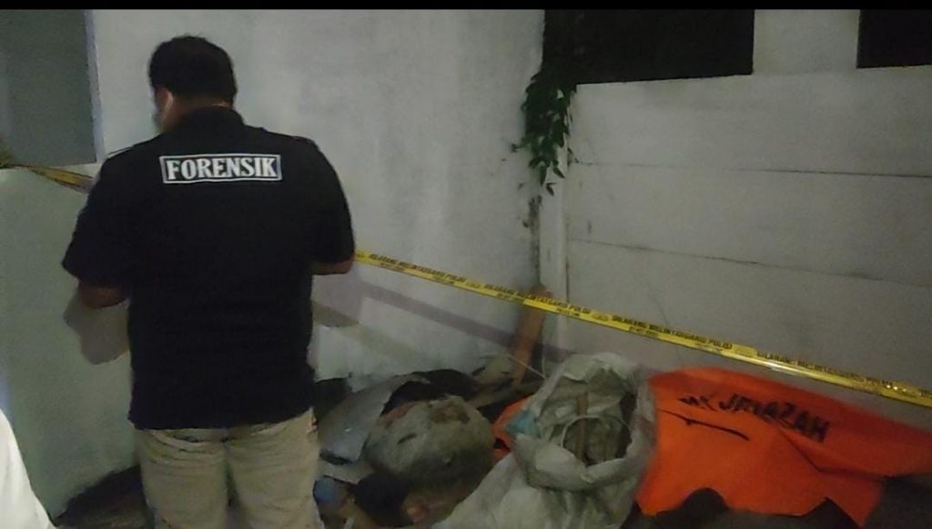 Mayat Tanpa Identitas Ditemukan di Samping Kamar Mandi Kafe di Kota Serang
