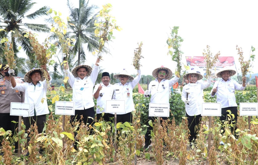 Dikunjungi Mentan, Kabupaten Serang Bersiap Jadi Sentra Kedelai