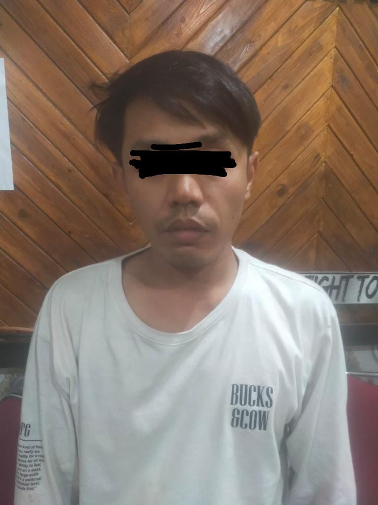 Duduk Santai Setelah Belanja Narkoba, Pengedar di Kabupaten Serang Diciduk Polisi