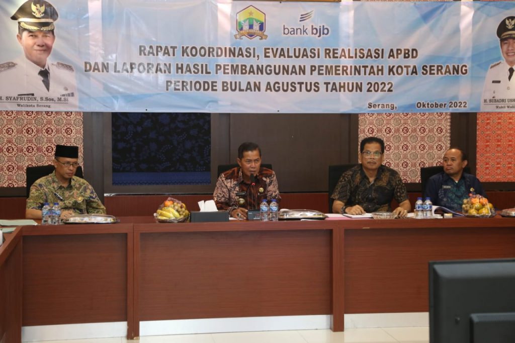 Walikota Serang Minta Pengumpulan Pajak Ditingkatkan