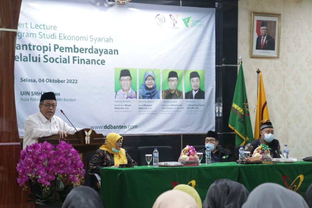 Bantu Mahasiswa Kurang Mampu, UIN Banten Gaet Dompet Dhuafa
