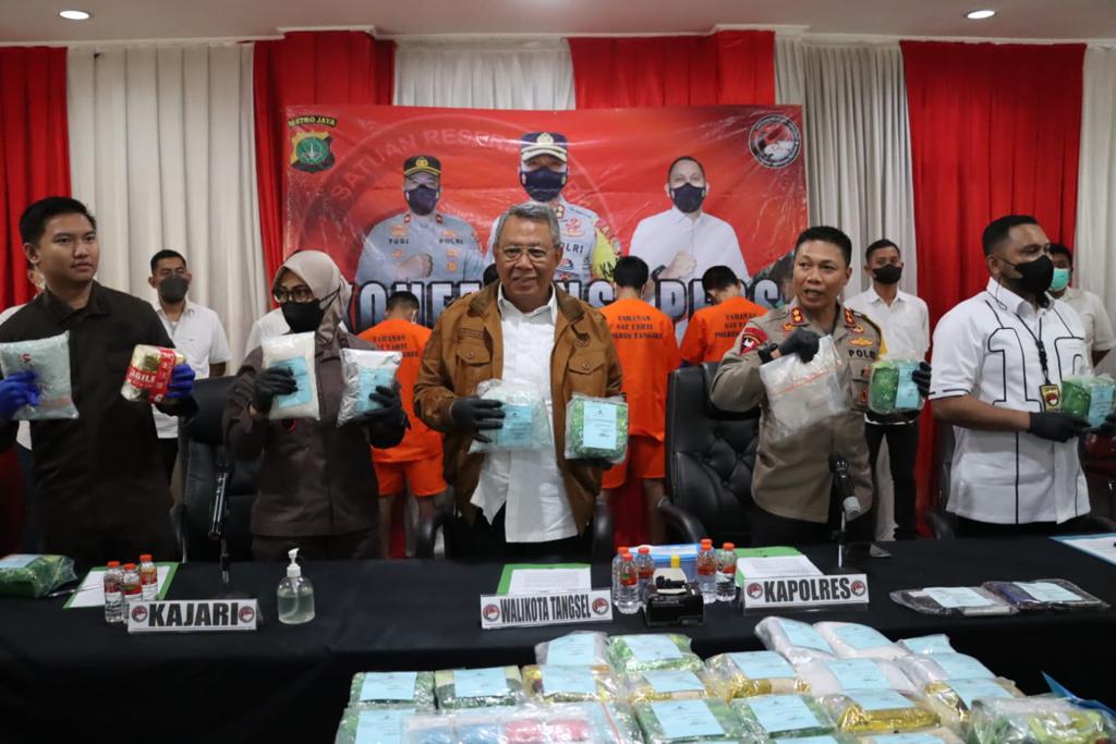 Walikota Tangsel Apresiasi Polri Selamatkan 148 Ribu Anak dari Peredaran Narkoba