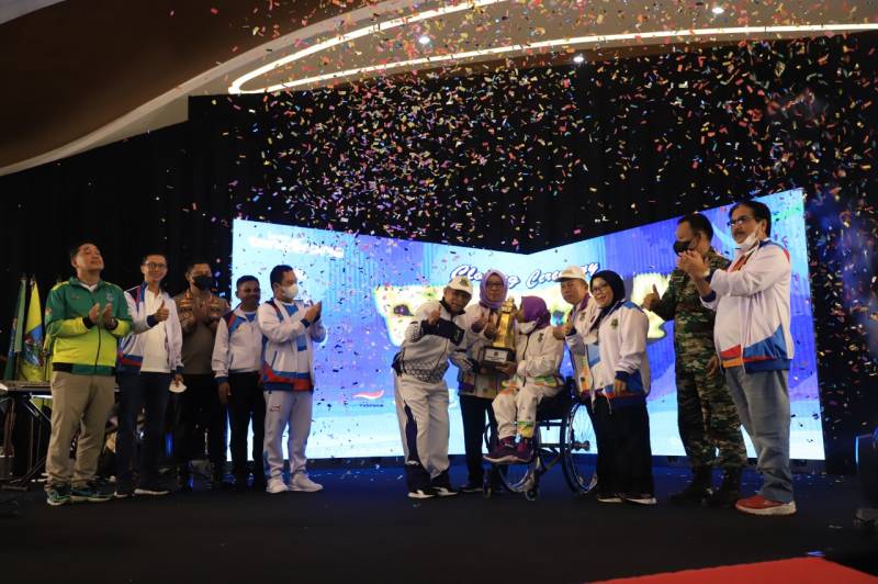Kabupaten Tangerang Raih Juara Umum Peparprov IV Banten 2022