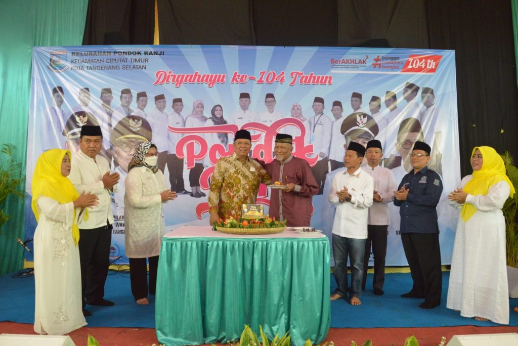 HUT Ke-104 Pondok Ranji, Walikota Benyamin: Momentum untuk Jalin Kerukunan dan Kekompakan