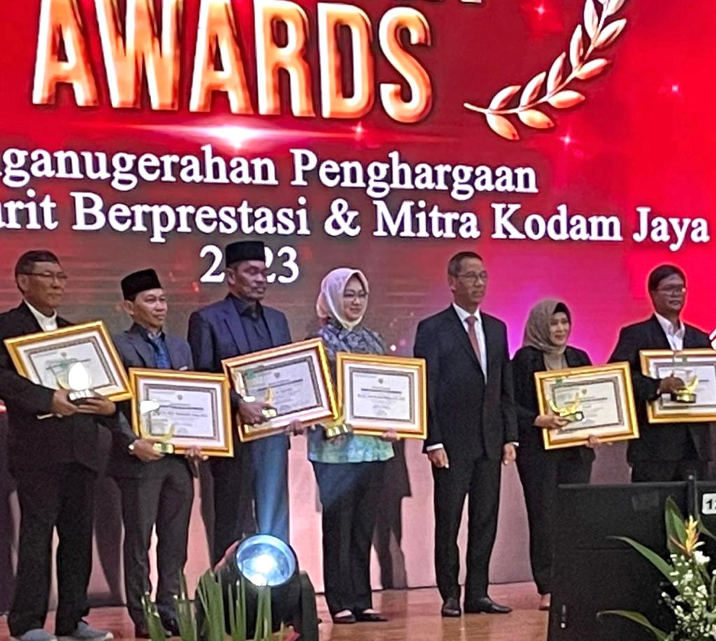 Kodam Jaya Apresiasi Kerja Airin Rachmi Diany pada Jayakarta Award 2023