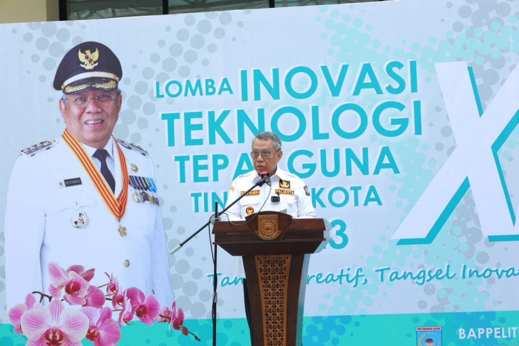 Lomba Inovasi Teknologi Tepat Guna ke-XI Kota Tangsel Resmi Dibuka Wali Kota Benyamin