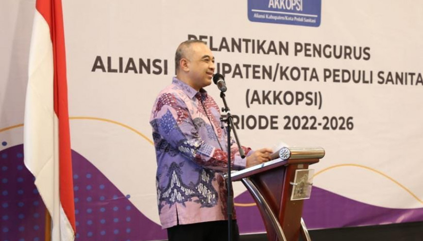 Bupati Tangerang Jadi Ketua Aliansi Daerah Peduli Sanitasi