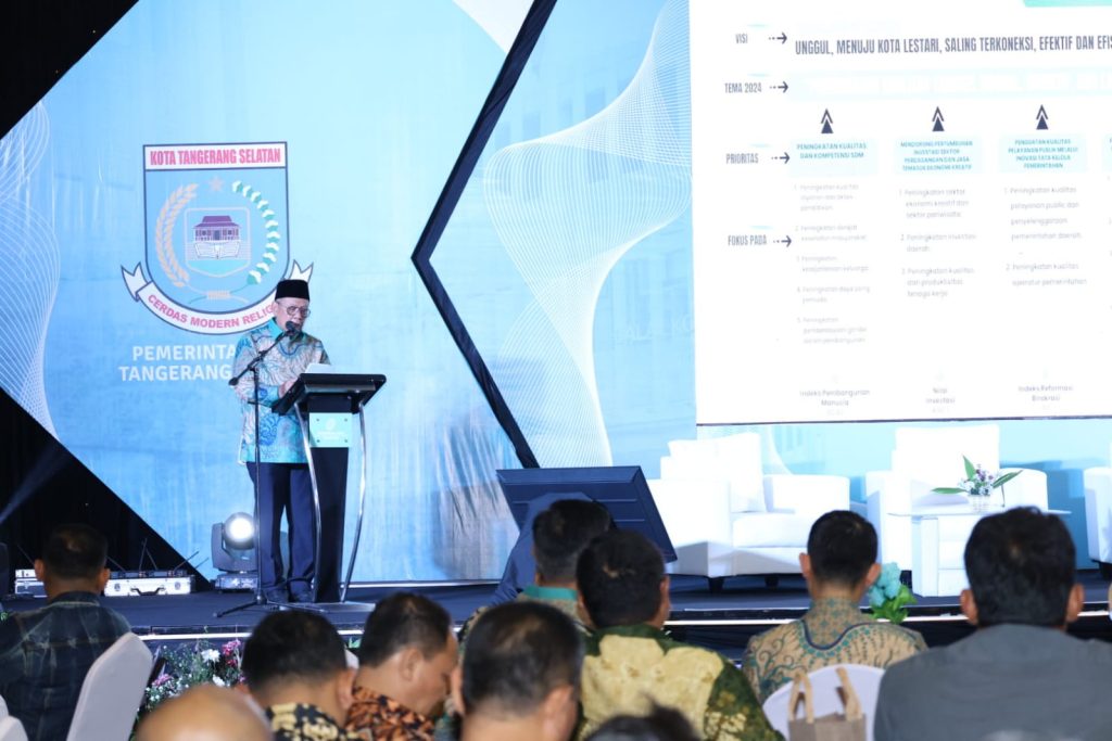 Buka Musrenbang RKPD Tangsel, Benyamin Davnie Sampaikan Empat Prioritas Pembangunan Tahun 2024