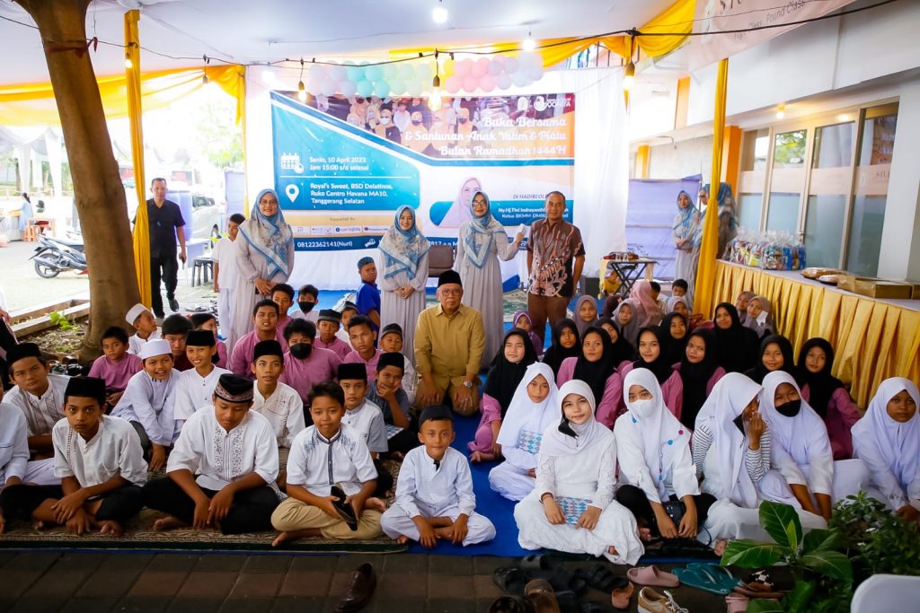 Hadiri Santunan Anak Yatim, Walikota Tangsel Berpesan untuk Terus Belajar
