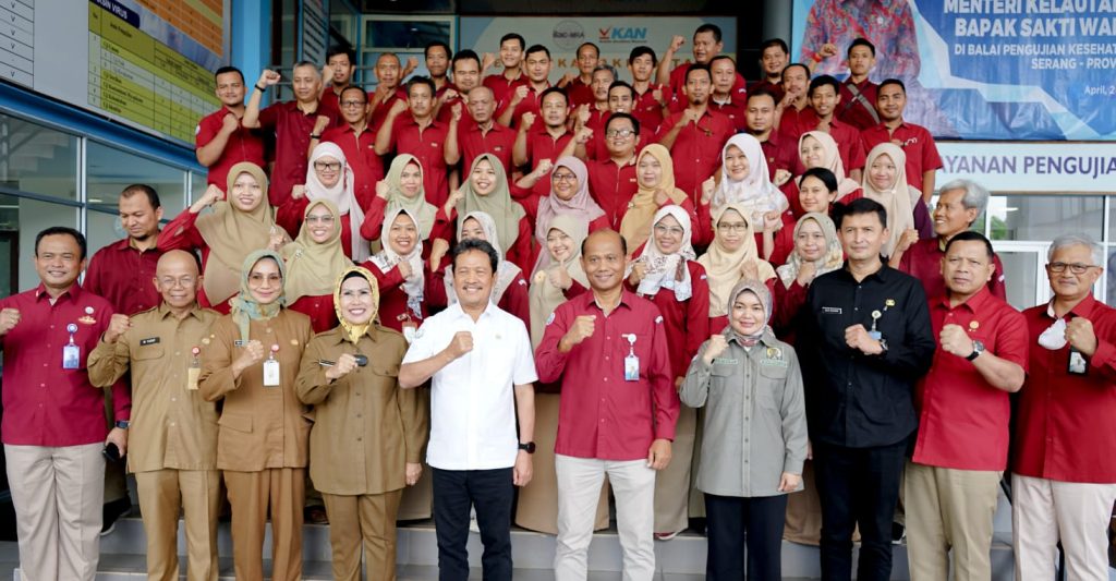 Dampingi Menteri KKP, Bupati Serang Dorong Program Budidaya Nila dan Udang