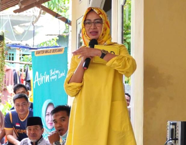 Kumpulan Para Pemuda di Kota Cilegon Kompak Dukung Airin