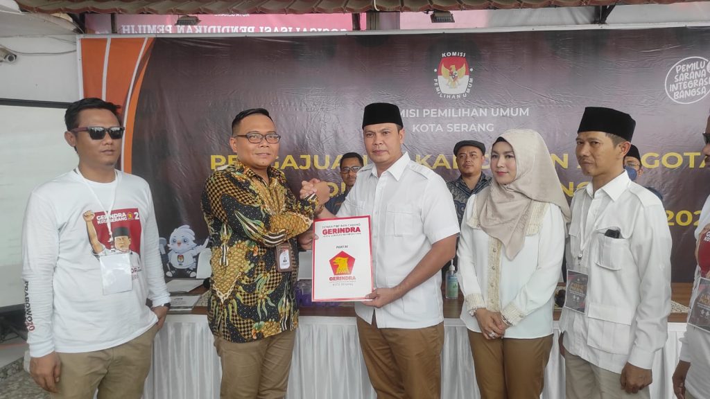 Gerindra Kota Serang Bidik Kursi Walikota Serang