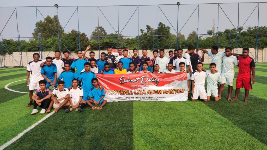 Rajut Kebhinekaan, Adem Banten Gelar Fun Football