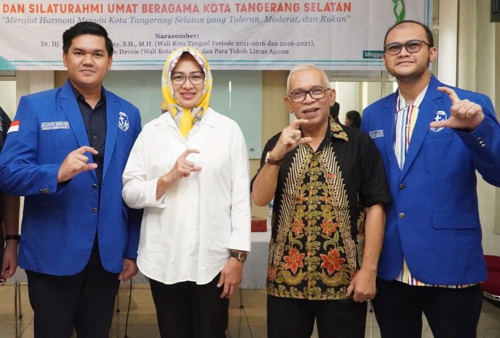 Tokoh Pemuda GAMKI Sebut Airin Mampu Bangun Semangat Persatuan dan Kesatuan