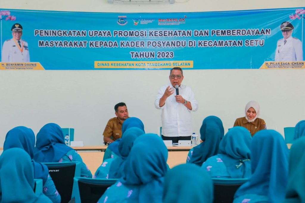 Walikota Tangsel: Target Tahun Ini Angka Stunting Turun ke 7 Persen