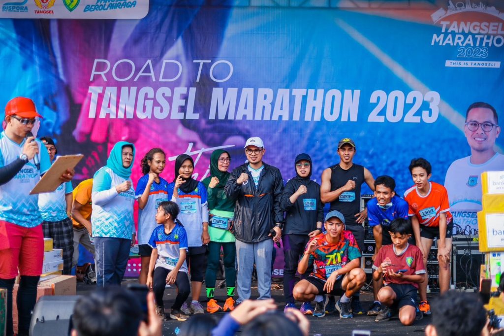Diawali dari Ciputat, Pilar Buka Gelaran Road To Tangsel Marathon 2023