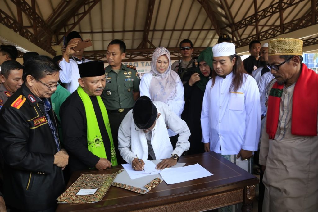 Bupati Irna Apresiasi Deklarasi Akbar Pemberantasan Miras di Pandeglang