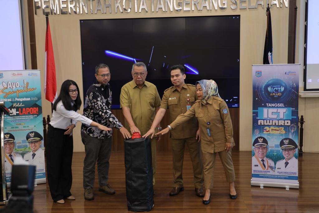 Dukung Karya Pelaku IT, Benyamin Launching Ajang Tangsel ICT Award 2023