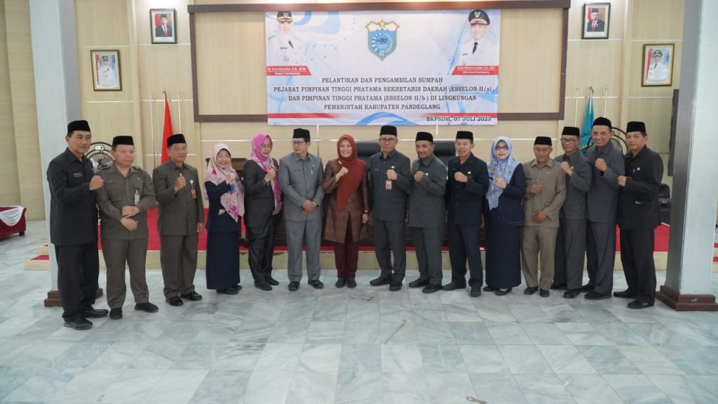 Ali Fahmi Sumanta Dilantik Jadi Sekda Definitif Kabupaten Pandeglang