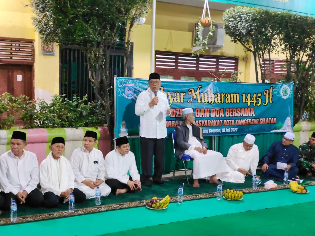 Hadiri Gebyar Muharram 1445 H, Wali Kota Benyamin Diminta Jemaah Lanjutkan Bangun Tangsel