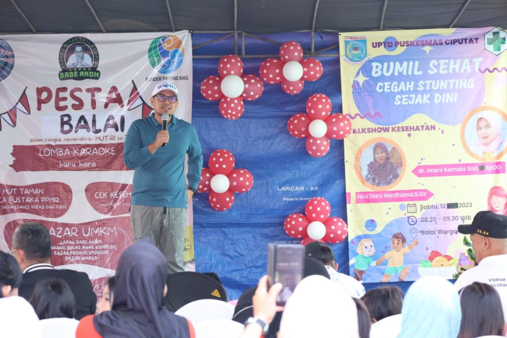 Hadiri Pesta Balai RW 12 Cipayung, Pilar Apresiasi Semangat dan Kekompakan Warga