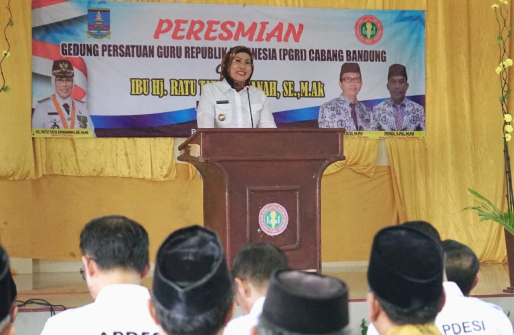 Apresiasi Kebersamaan PGRI, Bupati Serang Dorong Peningkatan Kualitas Guru