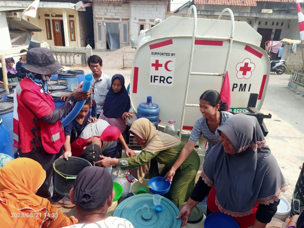 PMI Banten Tambah Layanan Bantuan Air Bersih