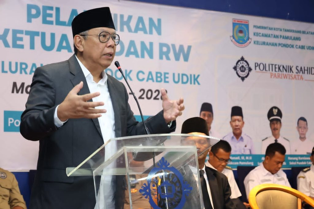 Walikota Tangsel: RT RW itu Jembatan antara Masyarakat dengan Pemerintah