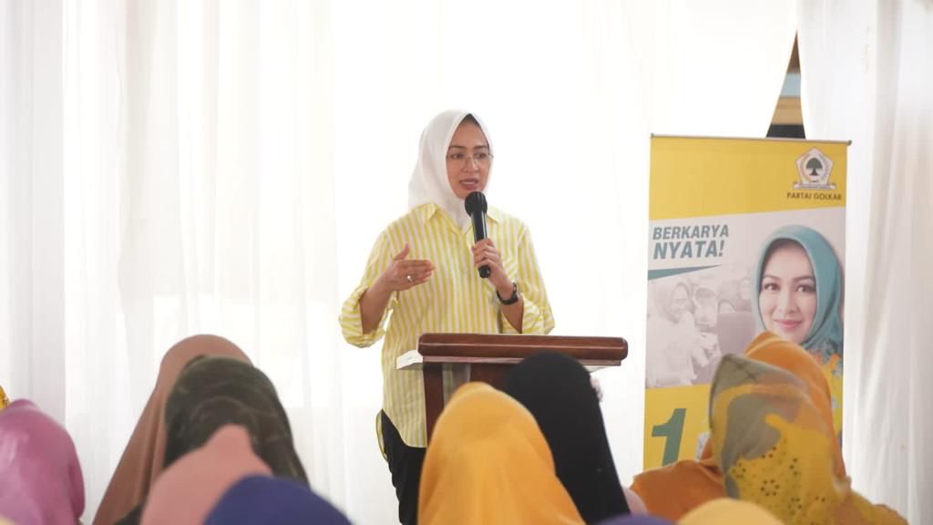 Airin Jadi Caleg DPR RI Sebelum Pilkada Gubernur Banten