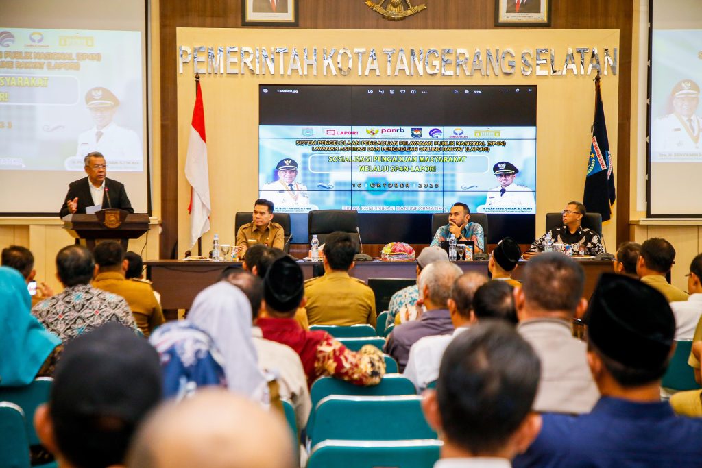 Gelar Sosialisasi SP4N-LAPOR, Benyamin: Pastikan Masyarakat Mengerti dan Memahami Tata Cara Pengaduan