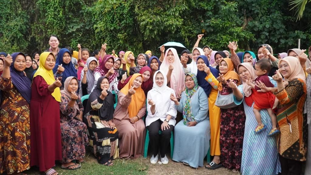 Airin Silaturahmi di Pagelaran Pandeglang, Masyarakat Yakin Banten Maju di Tangan Airin