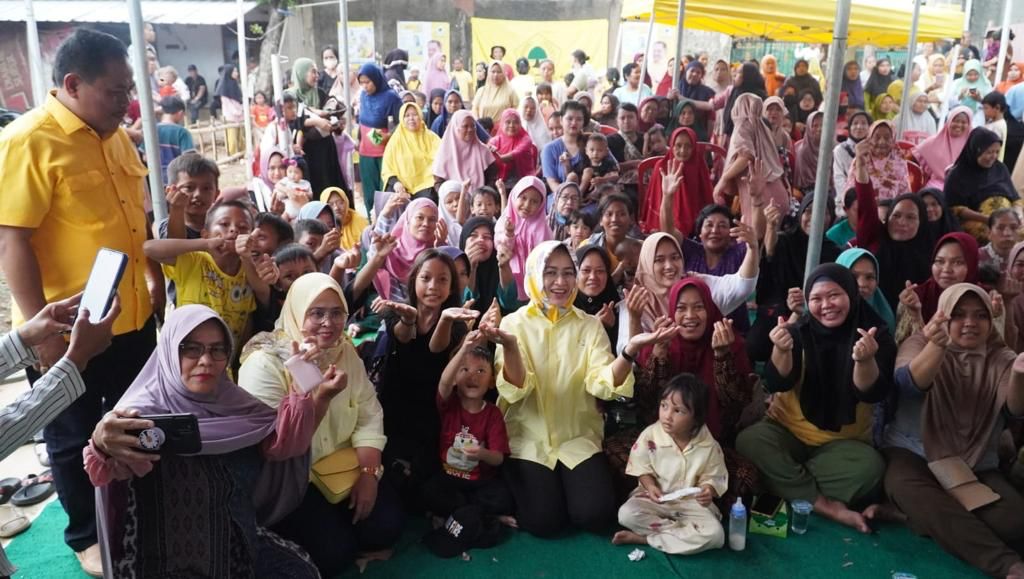 Paling Diterima Masyarakat, Airin Disebut Sebagai Sosok Yang Hangat dan Bersahabat