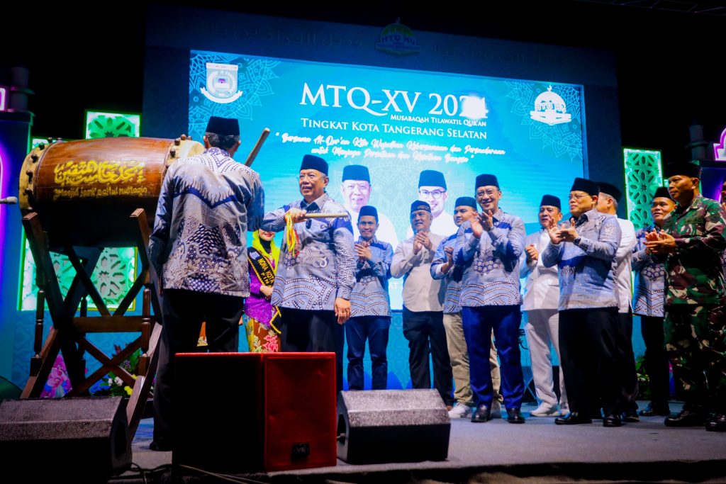 Benyamin Buka MTQ ke-XV Tingkat Tangsel, Upaya Membumikan Al-Qur'an
