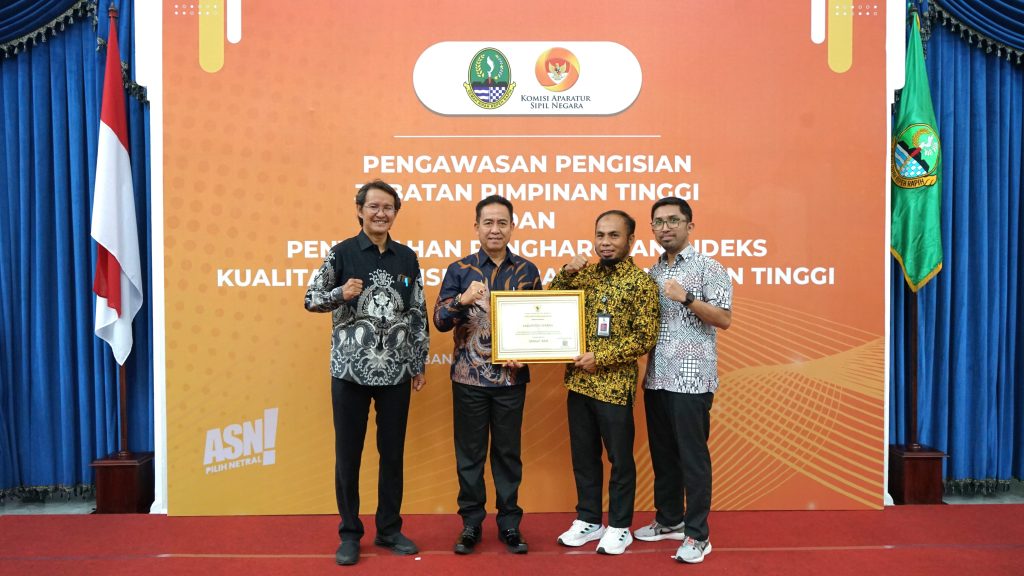 Pemkab Serang Kembali Raih Penghargaan KASN