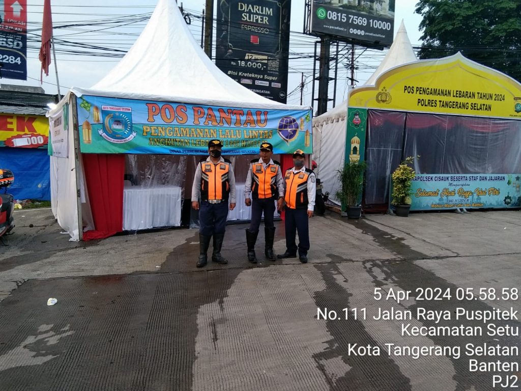 Pemkot Tangsel Siagakan 6 Pos Pemantauan Lebaran
