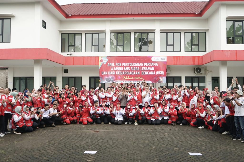 Bantu Pemudik, PMI Banten Turunkan 518 Relawan
