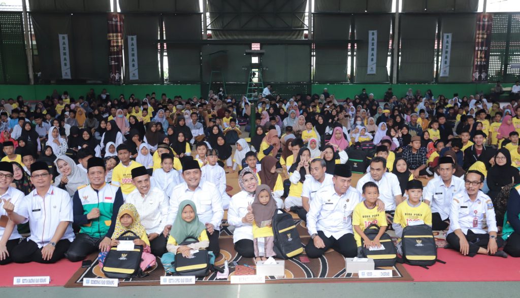 Bupati Serang Bersama Baznas Santuni Ribuan Anak Yatim, Digelar Dua Kali Setiap Tahun