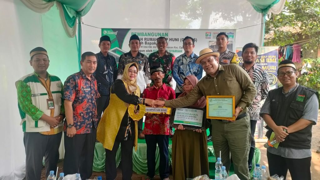 Pemkab Pandeglang Apresiasi Koperasi BMI yang Bangun Rumah Layak Huni