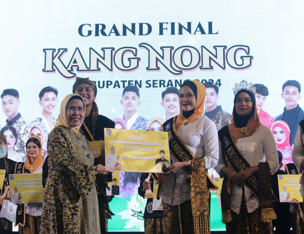 Azizan dan Yulli Terpilih Sebagai Kang Nong Kabupaten Serang 2024