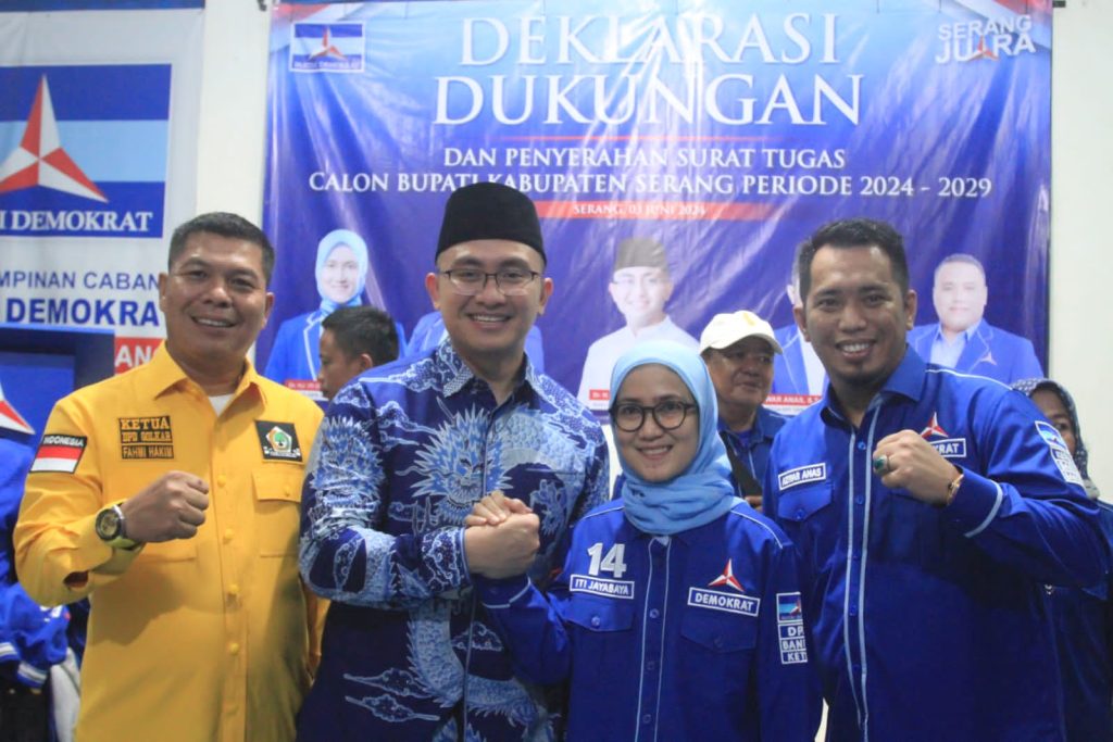 Demokrat Dukung Andika di Pilkada Kabupaten Serang