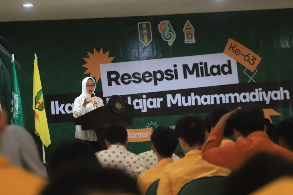 Beri Motivasi Pelajar, Airin: Jangan Cemas Jadi Remaja Emas